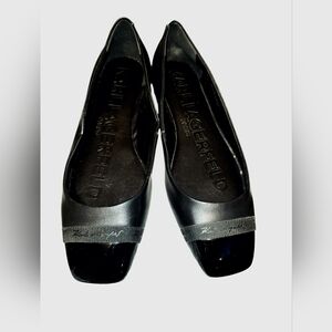 Karl Lagerfeld Black Flats Size 8M